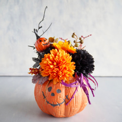 かぼちゃ頭のhappyハロウィンアレンジ 5枚目の画像