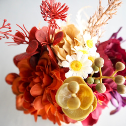 （リニューアル✨）かぼちゃ頭のhappyハロウィンアレンジカボチャアレンジ2段重ね 3枚目の画像