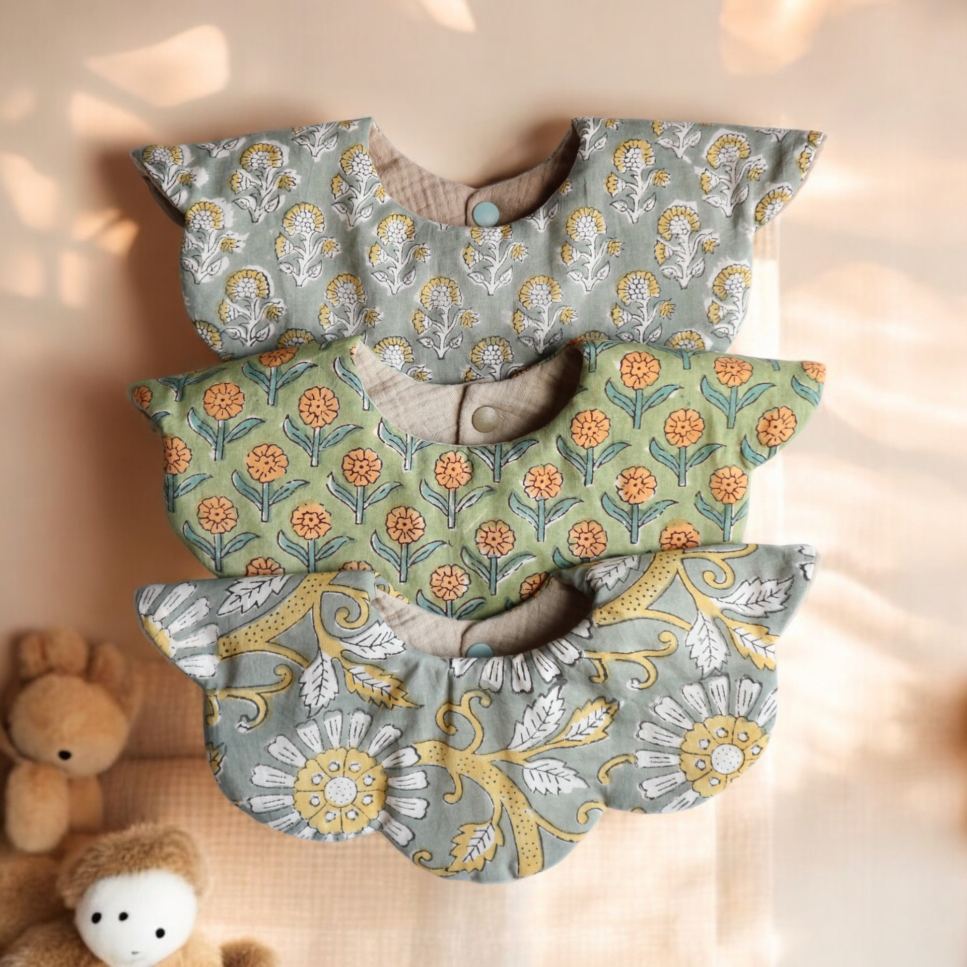 3．星虹2枚セット もくもくスタイ ハンドメイドスタイ 刺繍