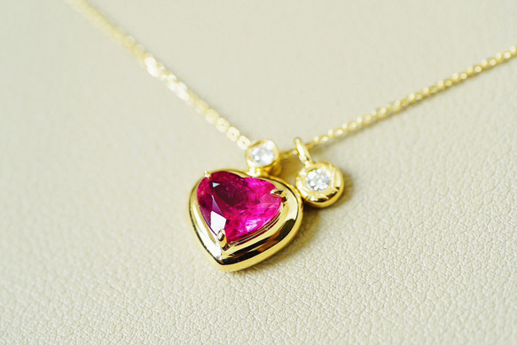 k18YG AU750 18金 天然エメラルド 0.75ct 難しい 18金ペンダント