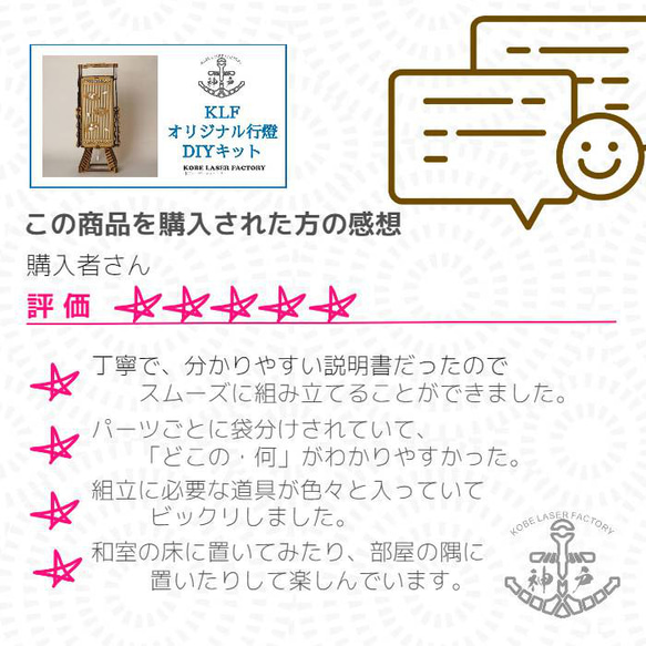 andon_kit　DIYをはじめるきっかけに。夜だけでなく、日中も美しいラインがお部屋のアクセント。 18枚目の画像