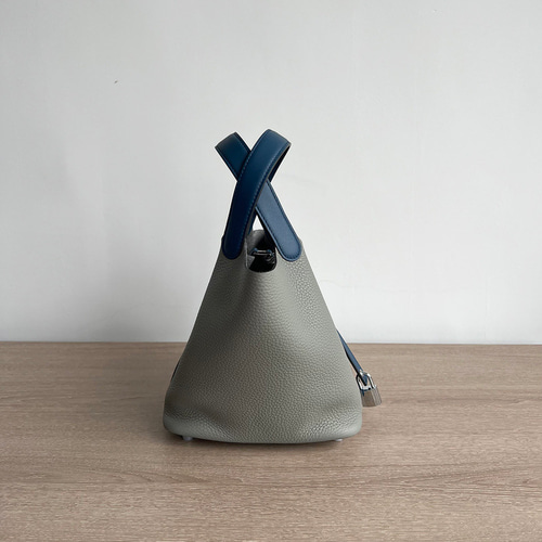 バイカラーレザーキューブバッグ トートバッグ Lavanta 通販 18164524