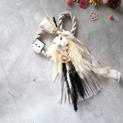 2wayタイプXmasスワッグ＆お正月飾りNo.162 クリスマス スワッグ