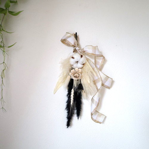 2wayタイプXmasスワッグ＆お正月飾りNo.162 クリスマス スワッグ