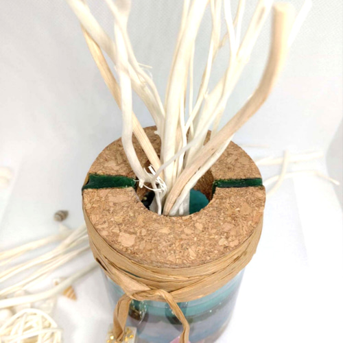 レジンアート 流木 天然石 サンドアート風 立体・オブジェ OneOcean