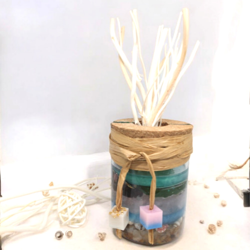 流木　レジンアートウォッチスタンド 流木 レジンアートウォッチスタンド