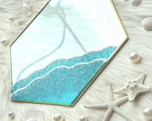 海のインテリア雑貨⭐︎美品　ミラー追加！ 07d95b30fc7321511651e3273522ab