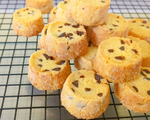 さくホロ切り株ディアマンクッキー✨バニラ＆チョコチップ✨ クッキー