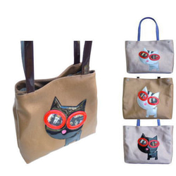 りりー 猫と花デザインのトートバッグ　おまとめ商品 トートバッグ専門ブランドが、8月8日「世界猫の日」をお祝い