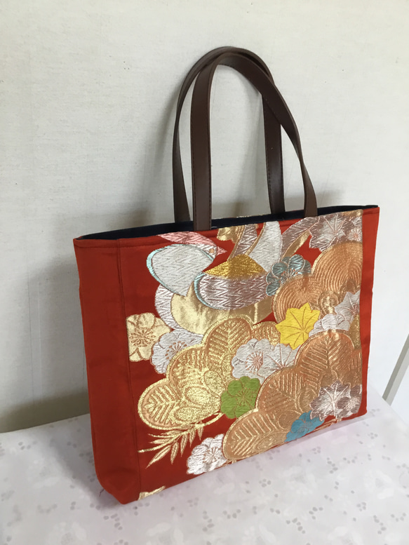 名作 特別セール品】 ハンドメイド】帯リメイクバック#626 ハンドバッグ