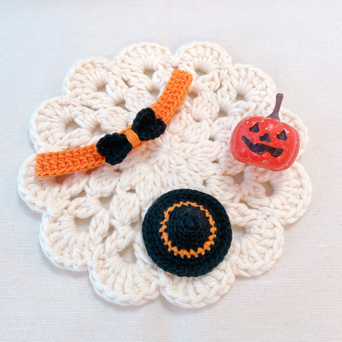 しろくま貯金箱 ハロウィンset 魔女帽子&蝶ネクタイ その他インテリア