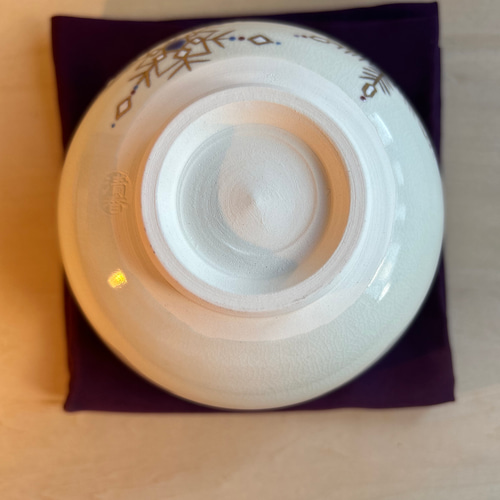 金彩 巻き絵 雪華雪輪〜yukiwa〜 抹茶茶碗 茶碗・めし碗 清香