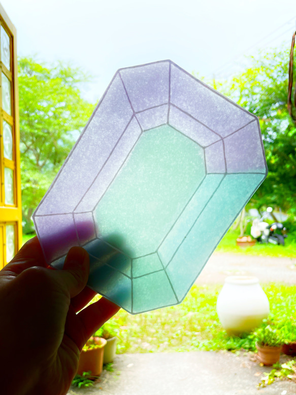 新作☆宝石のプレート☆ご注文前に在庫があるか『質問』でお尋ねください 3枚目の画像