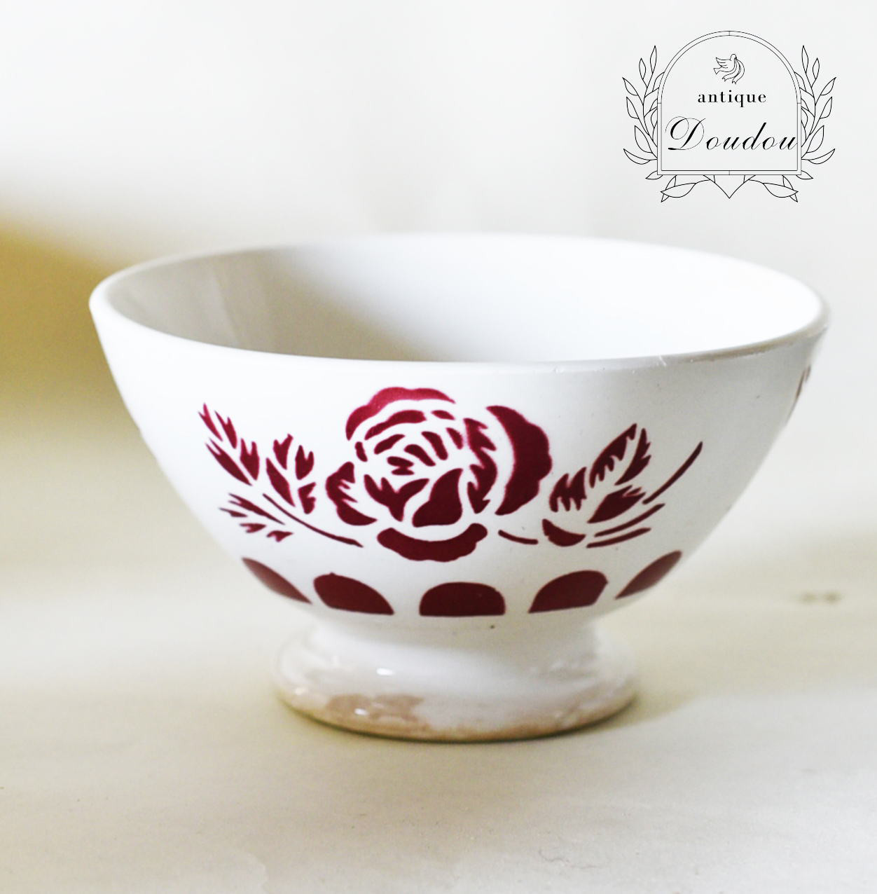 Sarreguemines(サルグミンヌ)　カフェオレボウル【s0132】