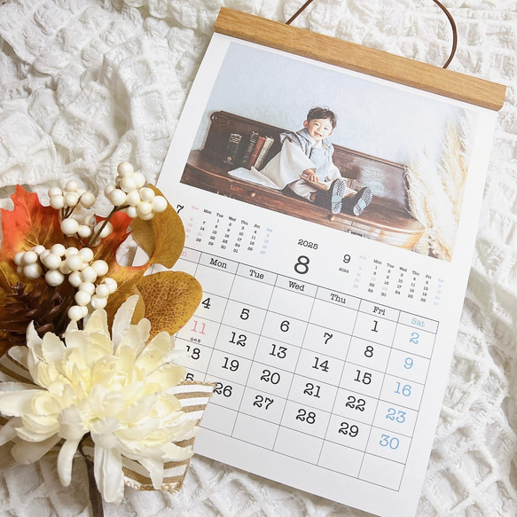 A3 【新商品】開始月が選べる オリジナル カレンダー【O マット紙 A3