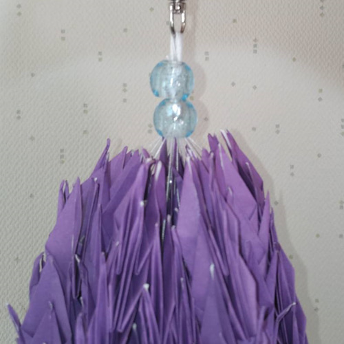 千羽鶴 (パープル） 千羽鶴 (パープル）