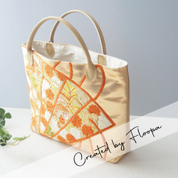 西陣織】着物帯リメイクバッグ（帯リメイク/伝統工芸/京都西陣/着物