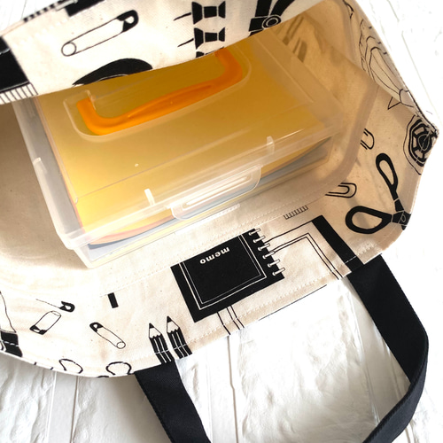 お道具袋 タテ25cm×ヨコ30cm 小さめレッスンバッグ 文房具入れ 辞書