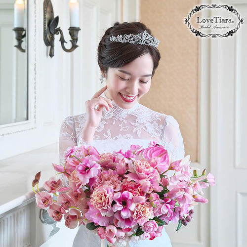 ブリリアハートジルコニアティアラ RT-39|花嫁 結婚式 ブリリアハートジルコニアティアラ RT-39|花嫁 結婚式