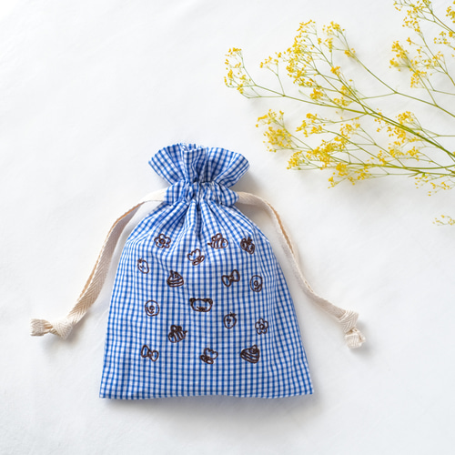 uramo♡リメイク✩⃛Babyくまちゃんのふぁんしー巾着ポーチ✩‧₊