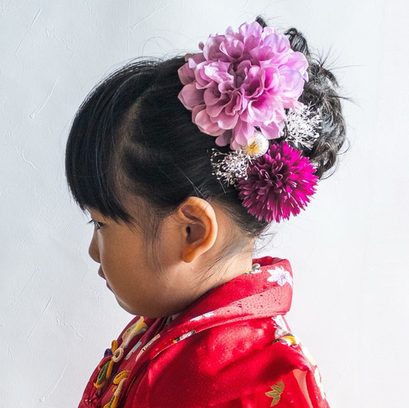 tmm♡Leaさま専用 七五三髪飾りセット 7-35 七五三 髪飾り 日本髪|