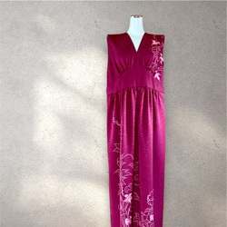 特別価格・正絹着物リメイク】和洋ミックス 特別な日のカクテルドレス