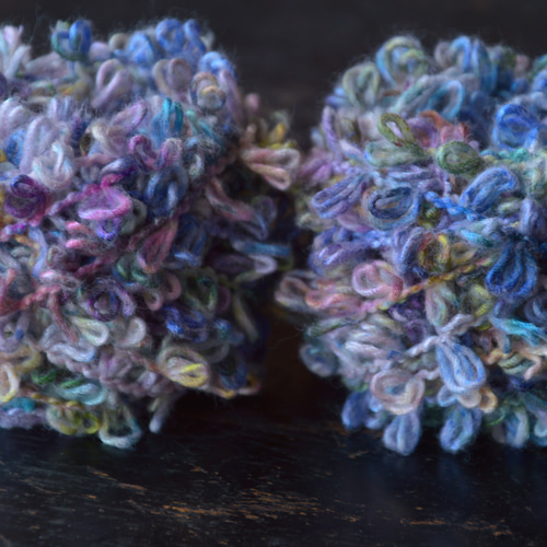 nijiyarnページ 手染め糸 ビッグループ Blue colorful nijiyarn 毛糸 nijiyarn 通販