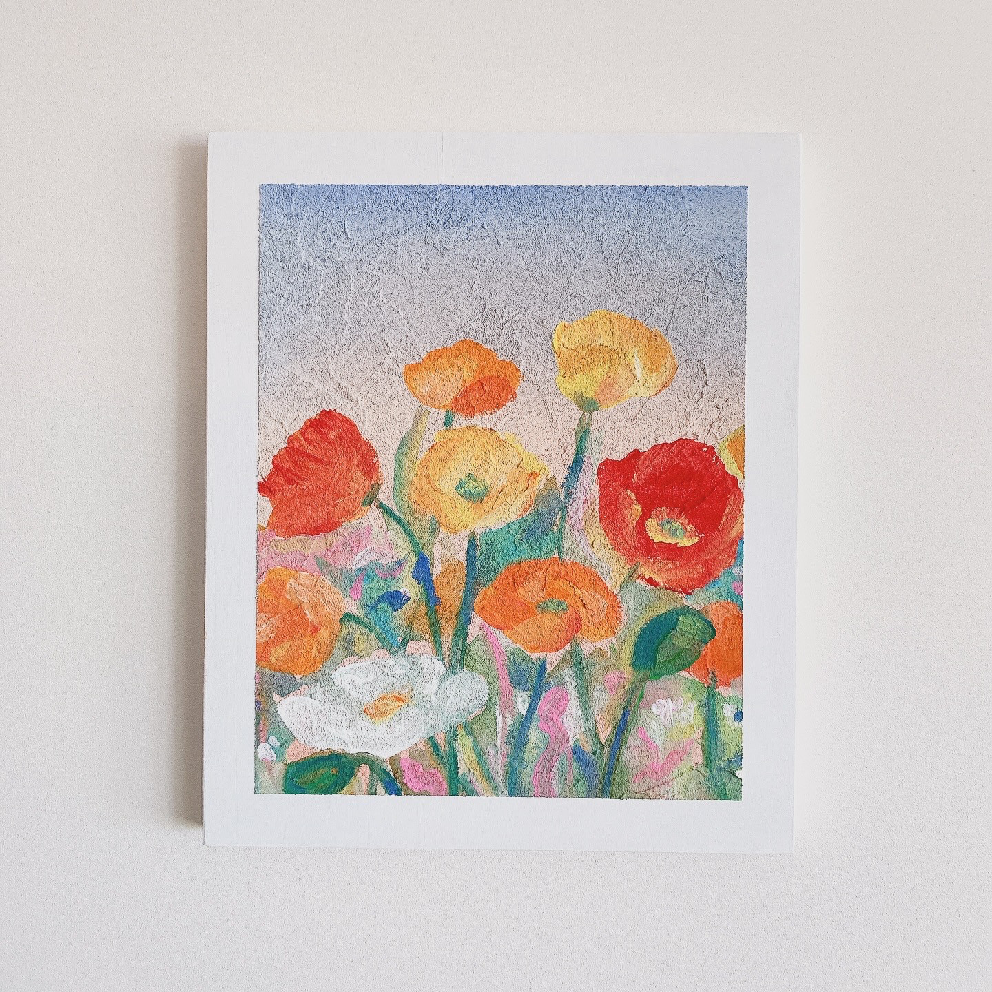Flower hat 絵画原画 8f191b8aa5f750670ddbac9d3c1295