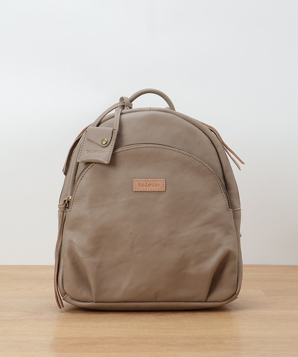 toleur(トーラ) カウレザーリュック 11938 キャメル ブラック CM