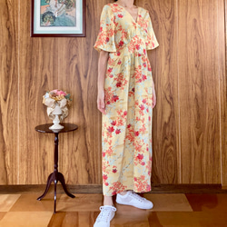 着物リメイク、ワンピース、シルク、新品、美品、フォーマル、スヌード付、紐付 型紙いらずの着物リメイク 2Way楽しめるシャツワンピース | 松下