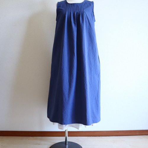 ナチュラル＆クラシカル　ペチコートワンピつけ襟付き　新色登場♡　犬服ハンドメイド 瞬時にお洒落。2wayビッグカラー刺繍入り付け襟 ce0420171