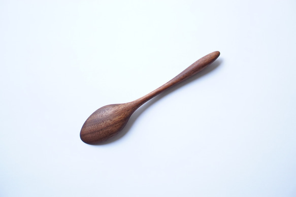 LUCKY WOOD カトラリー ミドルスプーン 木柄 ラッキーウッド
