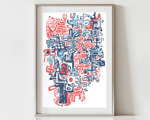 il8265 A4 アートポスター インテリア 北欧風 全作オリジナル 送料無料