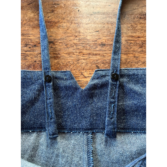 長さ選べる❣️RATA❤️絶妙抜け感シルエット❤️大人のダボっとサロペット❤️オールシーズン❤️やわらか国産岡山デニム 20枚目の画像