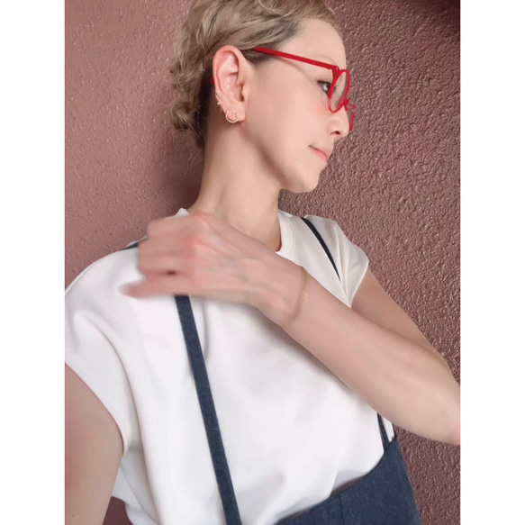 長さ選べる❣️RATA❤️絶妙抜け感シルエット❤️大人のダボっとサロペット❤️オールシーズン❤️やわらか国産岡山デニム 6枚目の画像