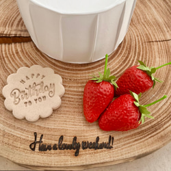 マーガレットフラワーのミニクレイケーキ♡ 5枚目の画像