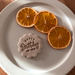 マーガレットフラワーのミニクレイケーキ♡ 6枚目の画像