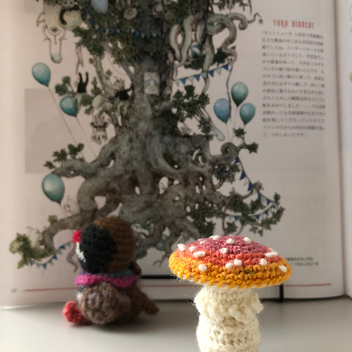 Megmeg'sDoll様の許可あり」あみぐるみ うさぎとちびヤンバル