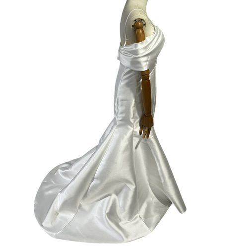 パーティーワンピース キャミソール マーメイド 色直し Vネックドレス  