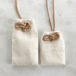 お守り袋　Lサイズ　デコレクションズ♡ふんわり裏地付き　送料無料 4枚目の画像