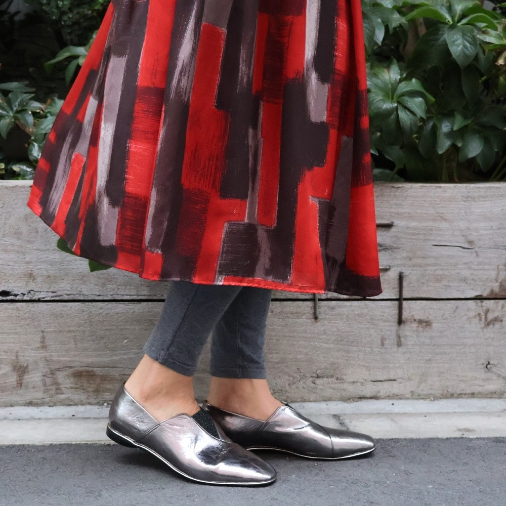 【1906 SV】ローヒールスリッポン　＊made in Japan＊