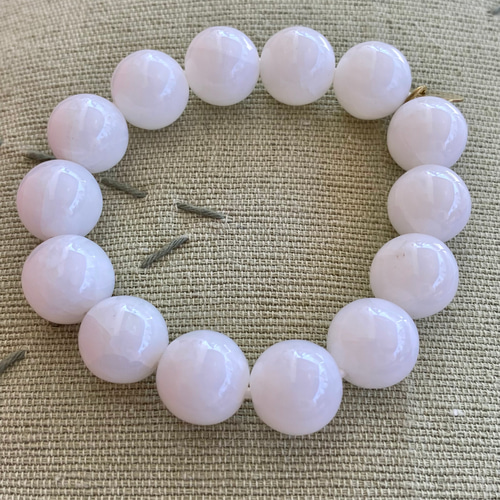 再販！！【ケオン・コクーン】大玉14mmビーズ☆ブレスレット