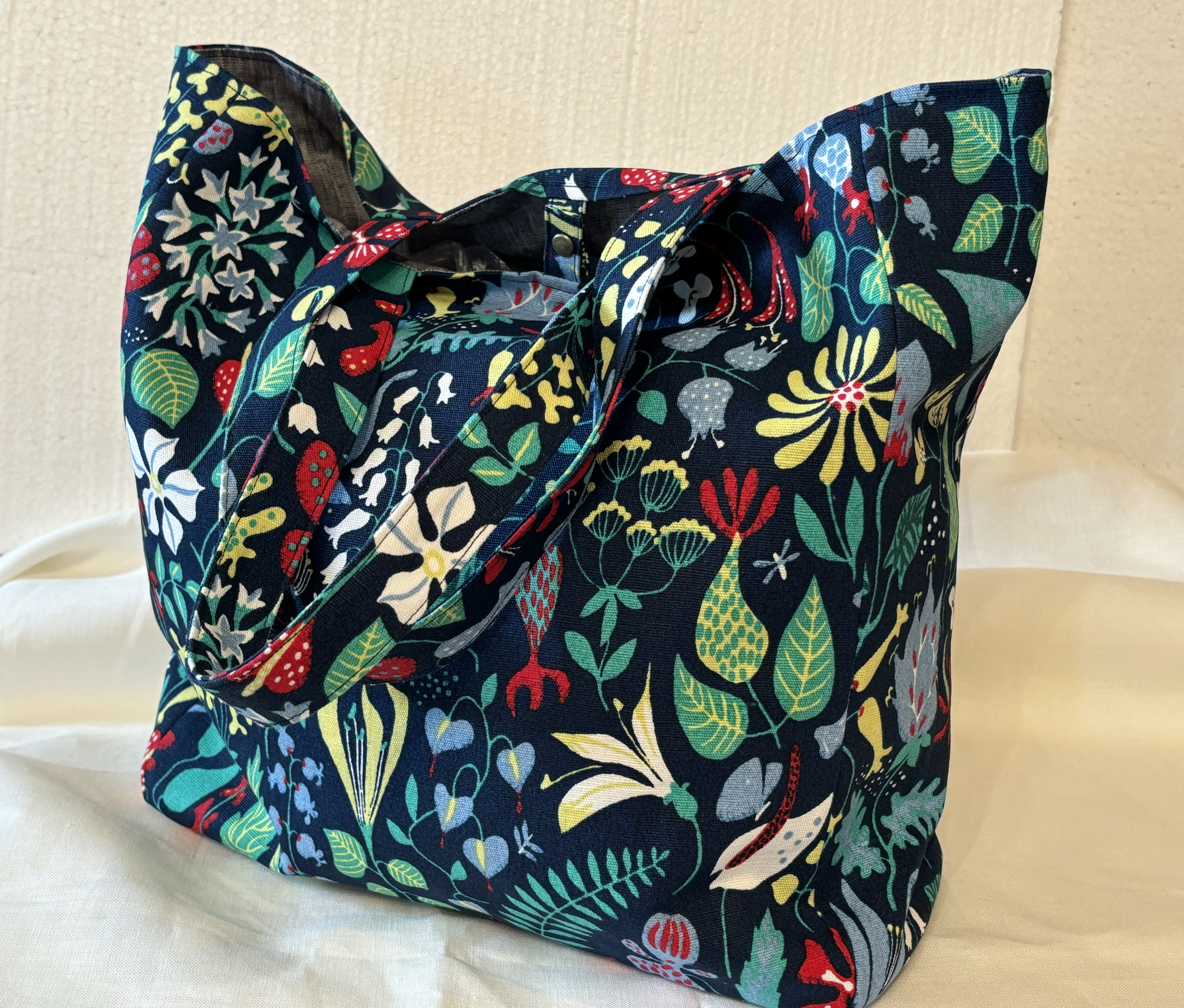 Stig Lindberg *Herbarium*トートバッグ＊マチ別仕立て*ユンバリ*スティグ・リンドベリ