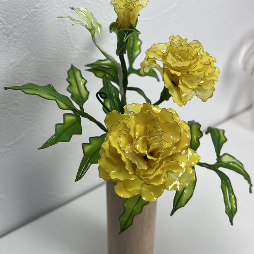 アメリカンフラワー マリーゴールド アートフラワー soVoro 通販