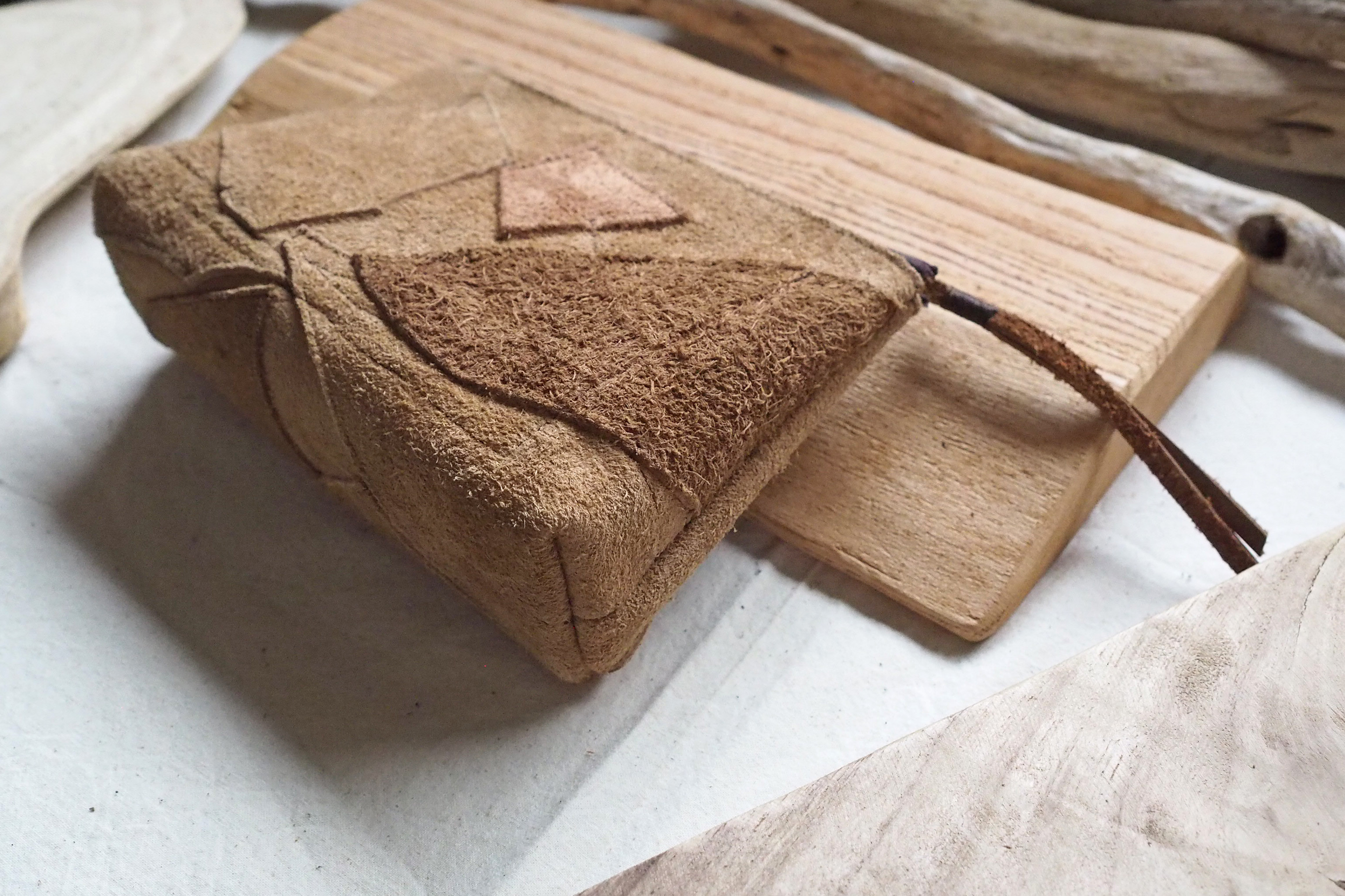 レザー 小物入れ 【一点もの！オーダーメイド品】本革 マルチカラー パッチワーク