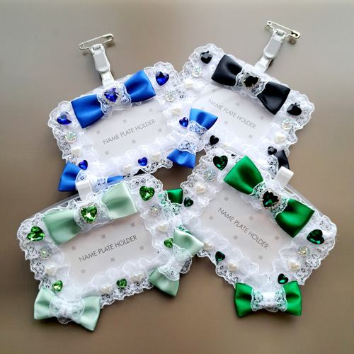 名札ケース 推し活名札 ネームホルダー カード入れ パスケース 入場証