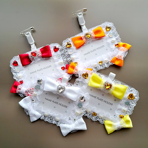 名札ケース 推し活名札 ネームホルダー カード入れ パスケース 入場証