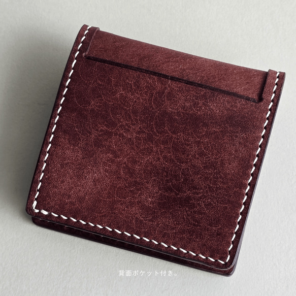 coin purse(コインケース)/イタリアンレザー 3枚目の画像
