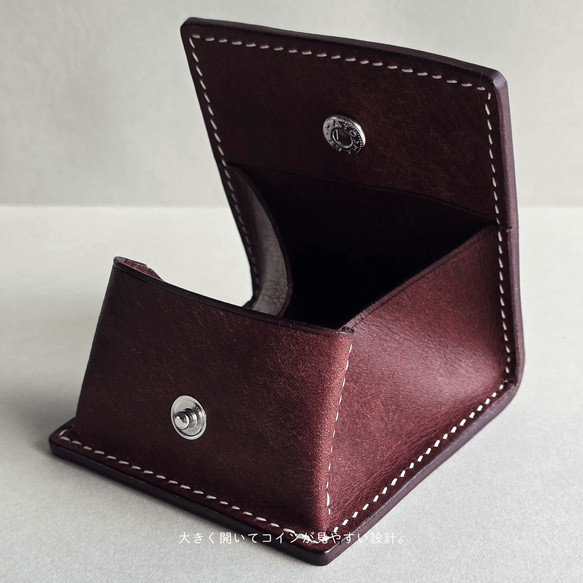 coin purse(コインケース)/イタリアンレザー 4枚目の画像