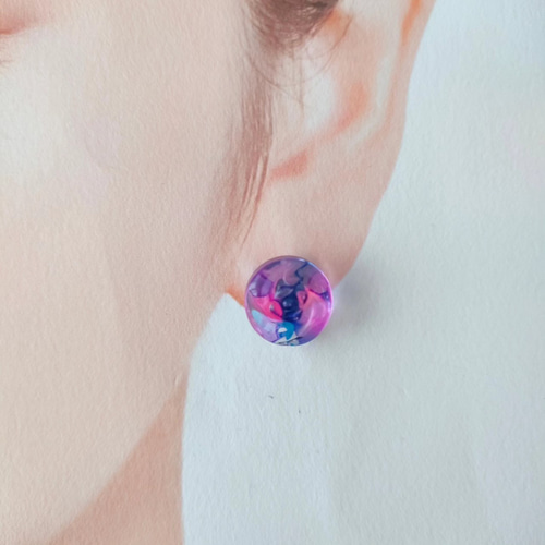 レトロポップドロップキャンディ 〗 ピアス イヤリング レジン